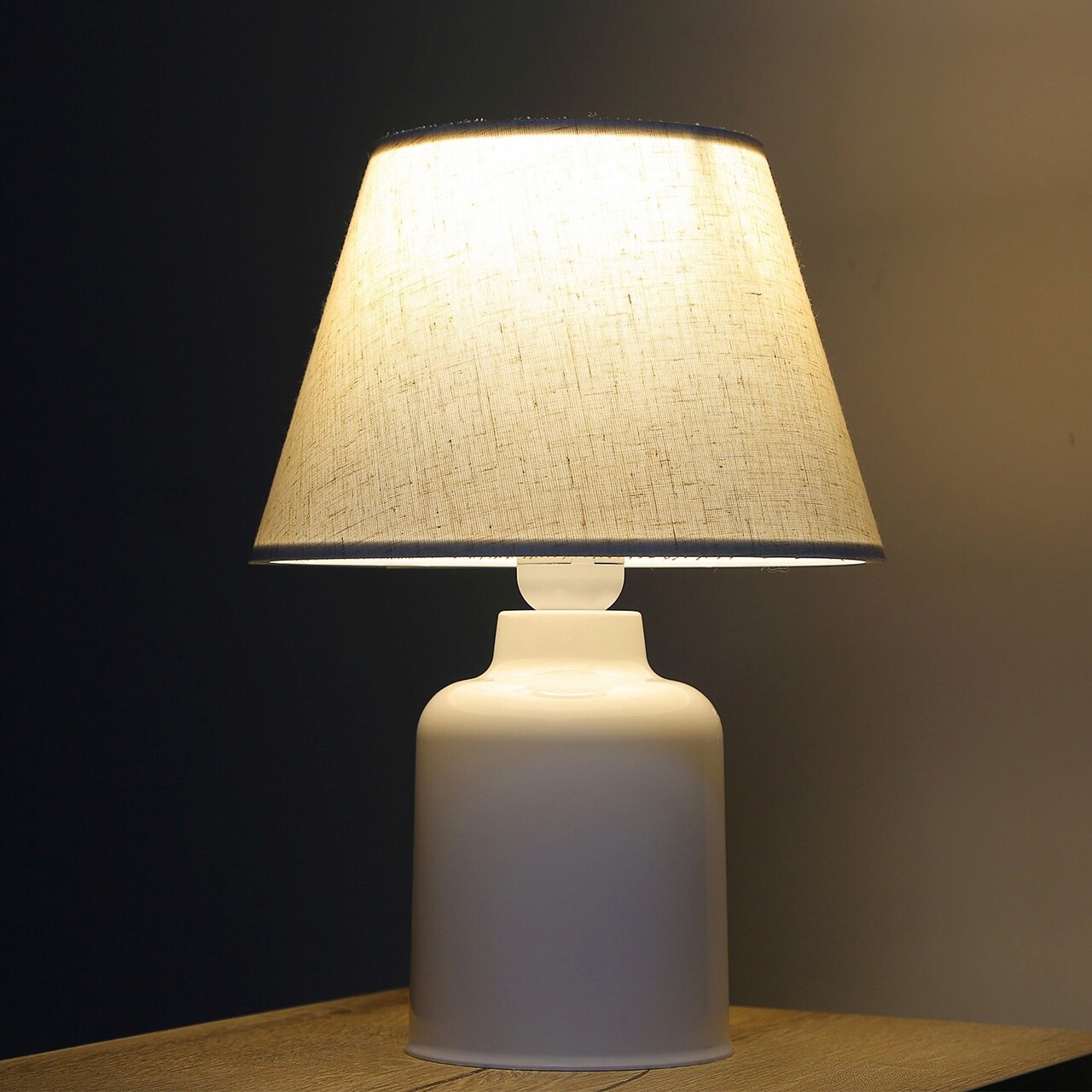 Lampa de masa, Opviq, 780SGN1950, Crem - imagine 6